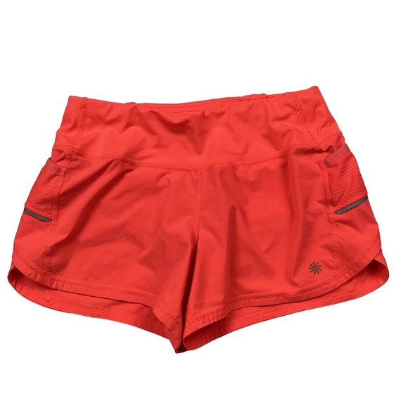 Athleta Ready Set Go Short Orange 4” - Picture 3 of 15